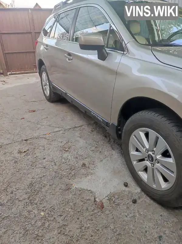 4S4BSACC5H3407977 Subaru Outback 2017 Универсал 2.5 л. Фото 4