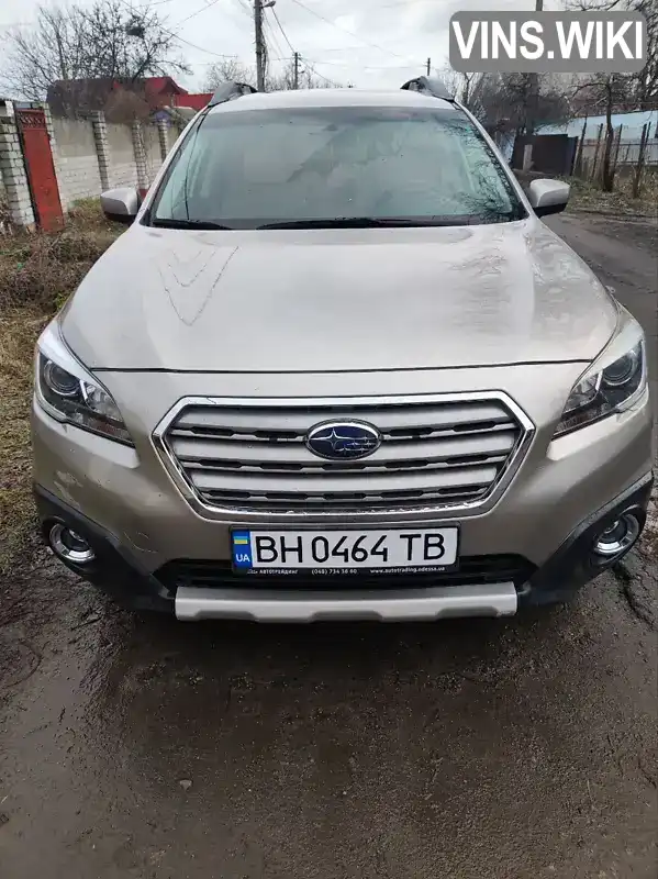 4S4BSACC5H3407977 Subaru Outback 2017 Универсал 2.5 л. Фото 8