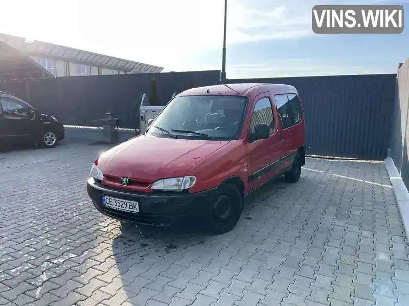 Мінівен Peugeot Partner 1999 1.4 л. Ручна / Механіка обл. Чернівецька, Чернівці - Фото 1/14