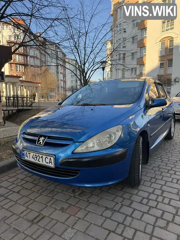 Хетчбек Peugeot 307 2005 2 л. Ручна / Механіка обл. Івано-Франківська, Івано-Франківськ - Фото 1/21