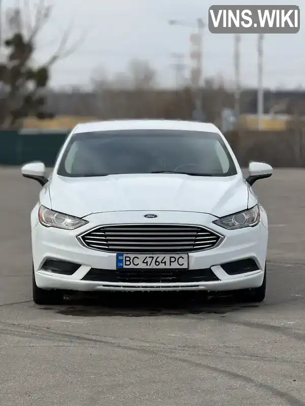 3FA6P0LU5HR386615 Ford Fusion 2017 Седан  Фото 2