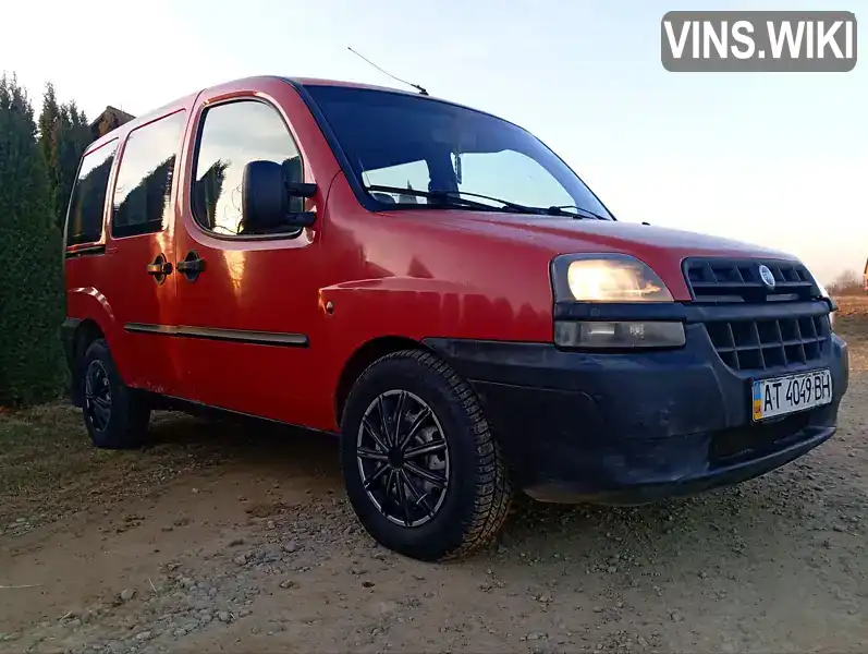 Минивэн Fiat Doblo 2001 1.91 л. Ручная / Механика обл. Львовская, Стрый - Фото 1/21