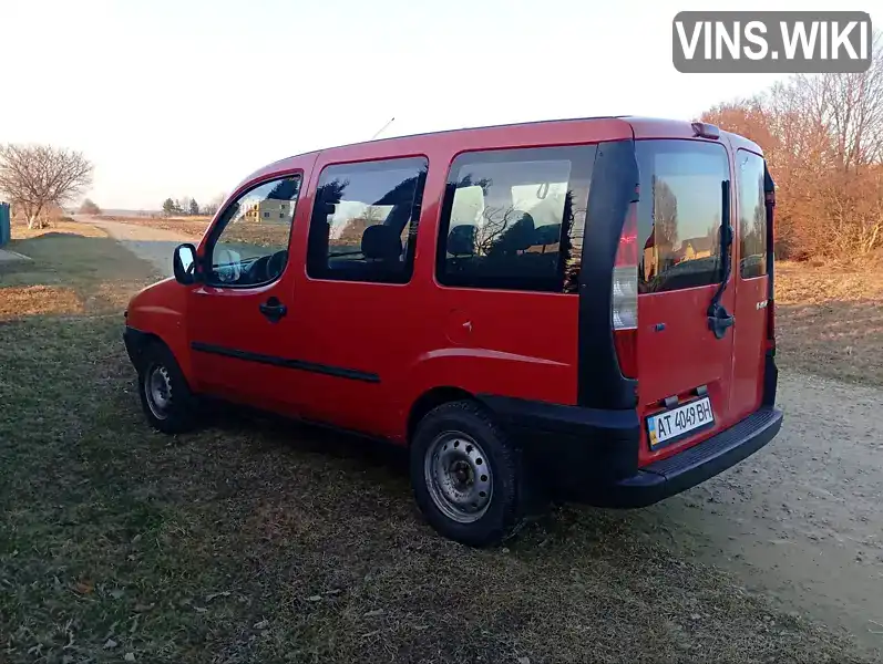 ZFA22300005010122 Fiat Doblo 2001 Мінівен 1.91 л. Фото 7