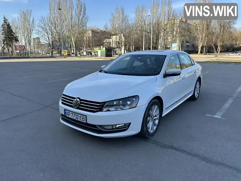 Седан Volkswagen Passat 2012 2.5 л. Типтроник обл. Запорожская, Запорожье - Фото 1/11