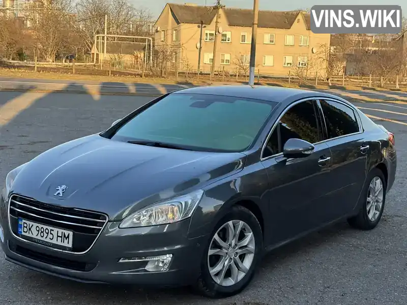 Седан Peugeot 508 2012 2 л. Автомат обл. Рівненська, Дубно - Фото 1/21