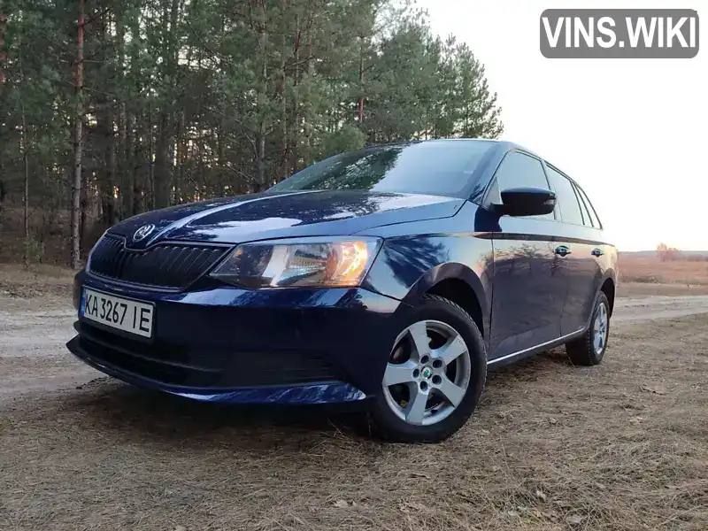 TMBJM2NJ2HB500148 Skoda Fabia 2016 Универсал 1.2 л. Фото 1