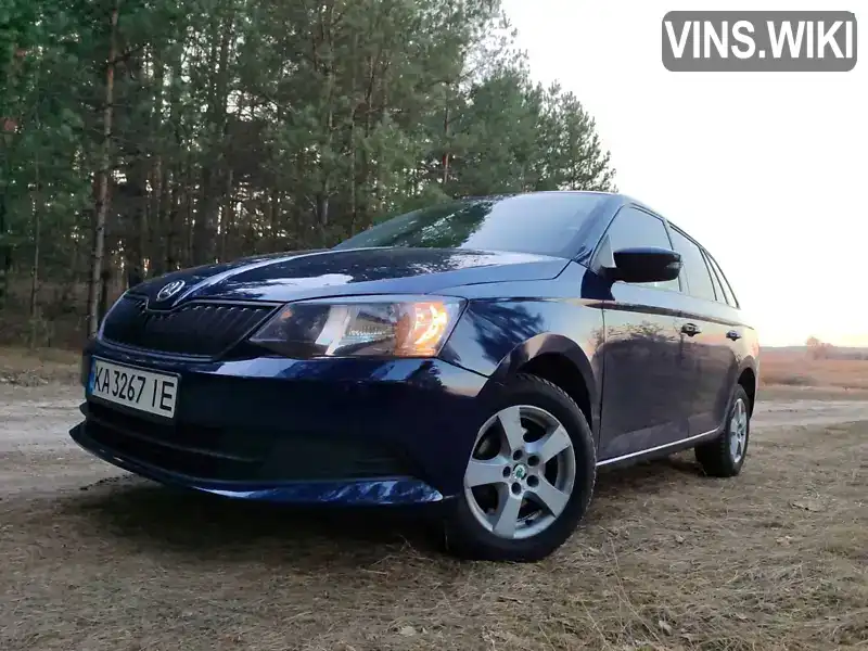 TMBJM2NJ2HB500148 Skoda Fabia 2016 Универсал 1.2 л. Фото 2