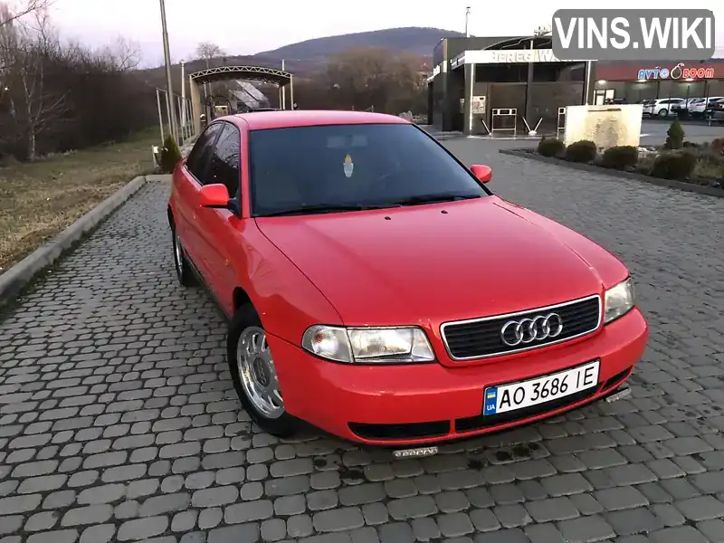 Седан Audi A4 1997 1.9 л. Ручна / Механіка обл. Закарпатська, Берегове - Фото 1/9