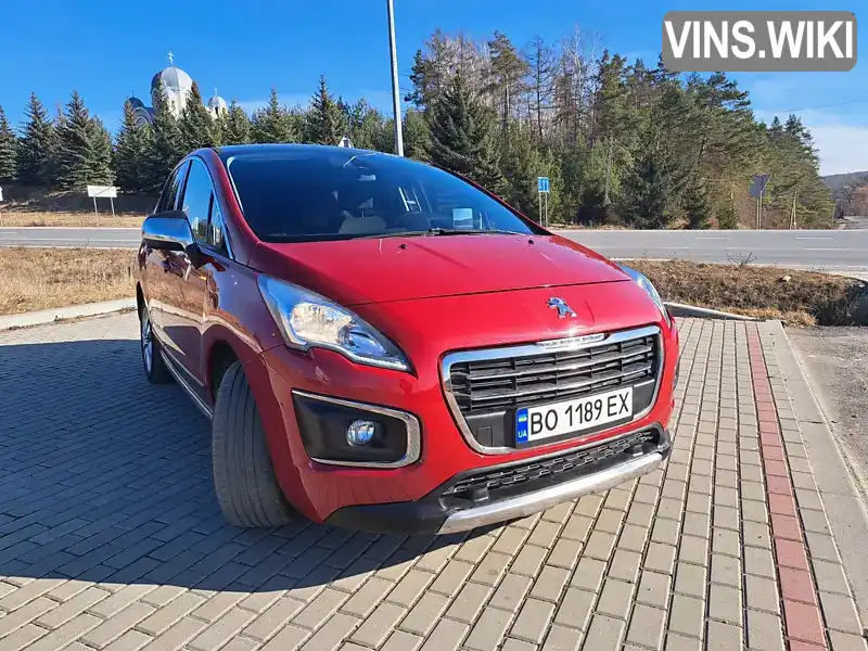 VF30U9HD8ES285132 Peugeot 3008 2015 Позашляховик / Кросовер 1.56 л. Фото 3