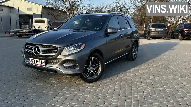 Позашляховик / Кросовер Mercedes-Benz GLE-Class 2018 3.5 л. Автомат обл. Івано-Франківська, Коломия - Фото 1/21