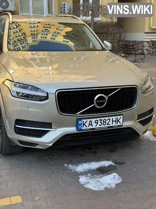 YV1LC68UCJ1382710 Volvo XC90 2018 Позашляховик / Кросовер 1.97 л. Фото 1