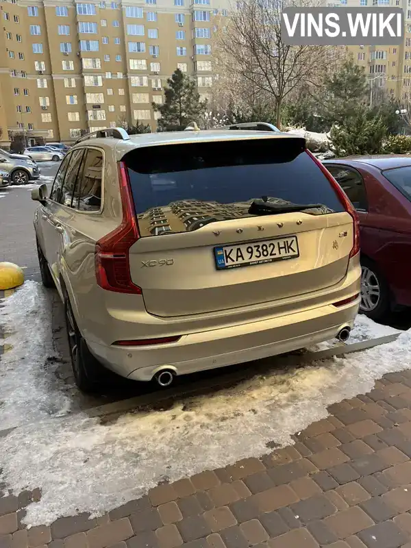 YV1LC68UCJ1382710 Volvo XC90 2018 Позашляховик / Кросовер 1.97 л. Фото 7