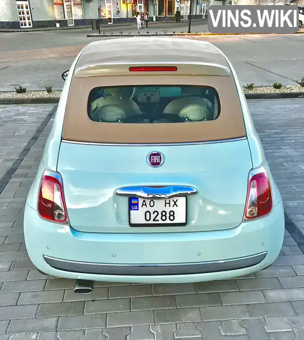 3C3CFFER5HT530389 Fiat 500 2016 Хетчбек 1.4 л. Фото 4