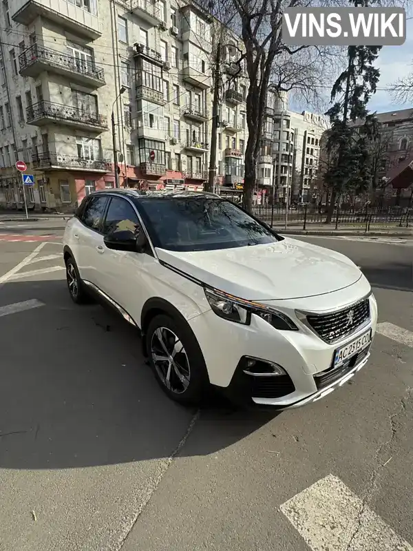 VF3MJAHXVHS322885 Peugeot 3008 2017 Позашляховик / Кросовер 2 л. Фото 3