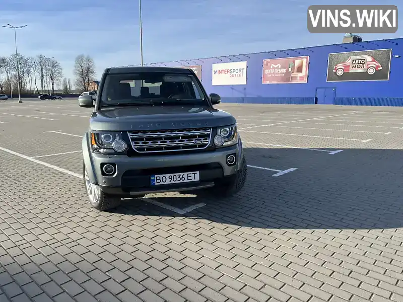 Внедорожник / Кроссовер Land Rover Discovery 2015 3 л. обл. Тернопольская, Тернополь - Фото 1/21