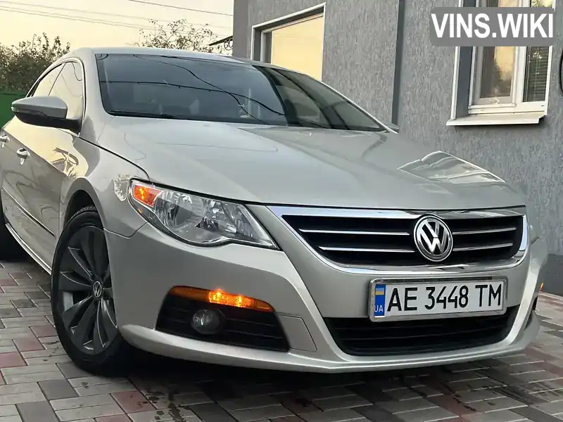 Купе Volkswagen CC / Passat CC 2010 1.98 л. Ручна / Механіка обл. Дніпропетровська, Новомосковськ - Фото 1/9