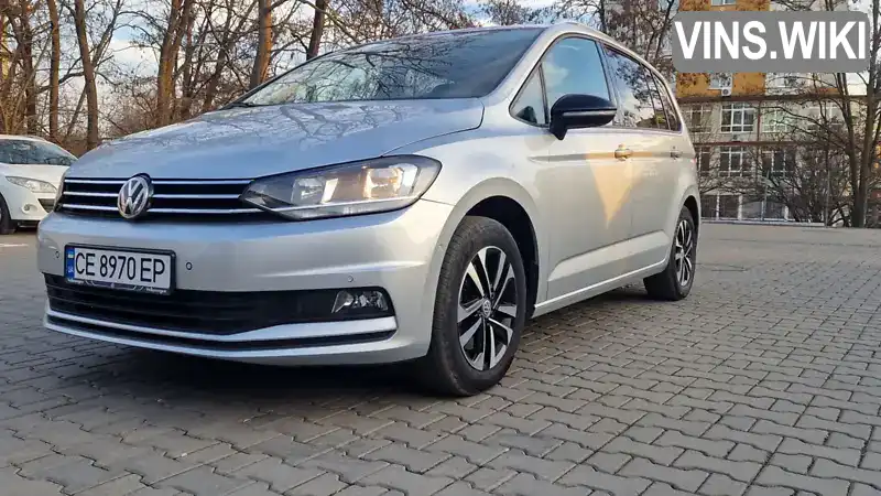 Микровэн Volkswagen Touran 2019 1.97 л. Ручная / Механика обл. Черновицкая, Черновцы - Фото 1/21