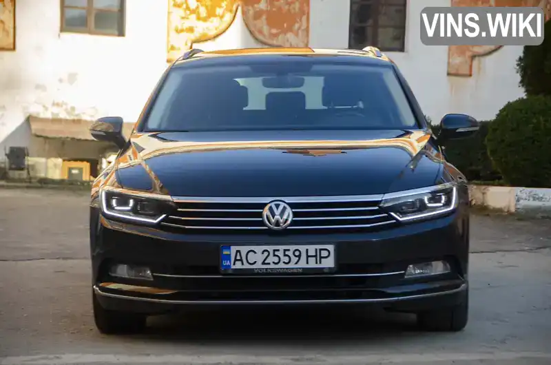 WVWZZZ3CZKE133725 Volkswagen Passat 2019 Універсал 1.6 л. Фото 2