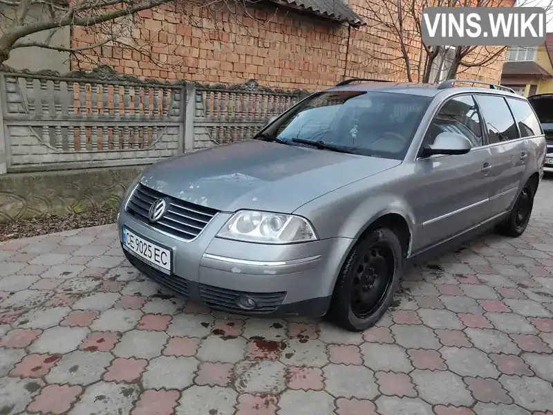 Универсал Volkswagen Passat 2004 1.9 л. Ручная / Механика обл. Черновицкая, Черновцы - Фото 1/17