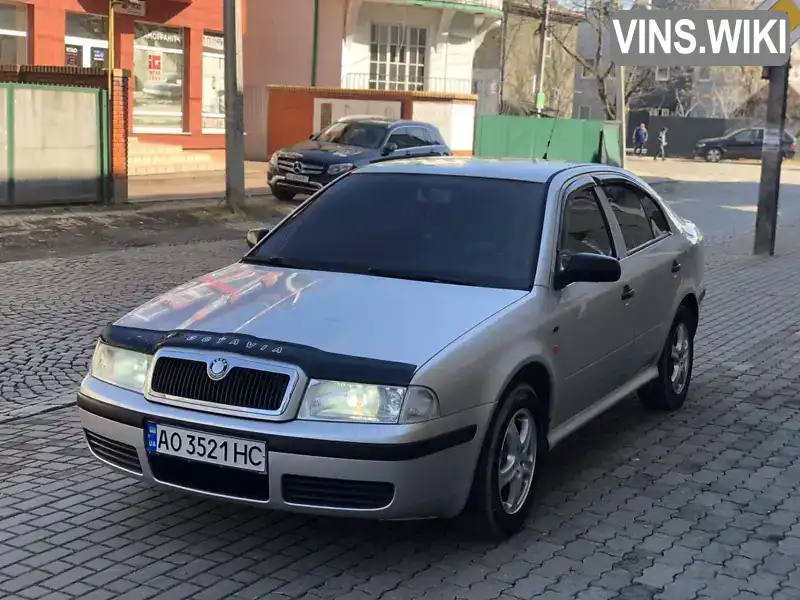 Ліфтбек Skoda Octavia 2000 1.6 л. Ручна / Механіка обл. Закарпатська, Тячів - Фото 1/9