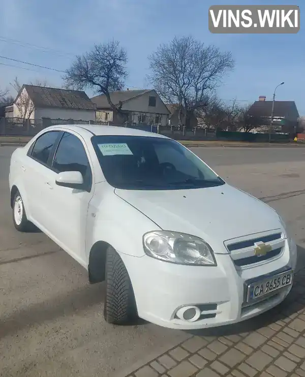 Седан Chevrolet Aveo 2008 1.6 л. Ручна / Механіка обл. Черкаська, Лисянка - Фото 1/4