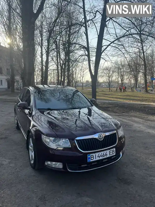 Ліфтбек Skoda Superb 2010 1.97 л. Ручна / Механіка обл. Полтавська, Полтава - Фото 1/15