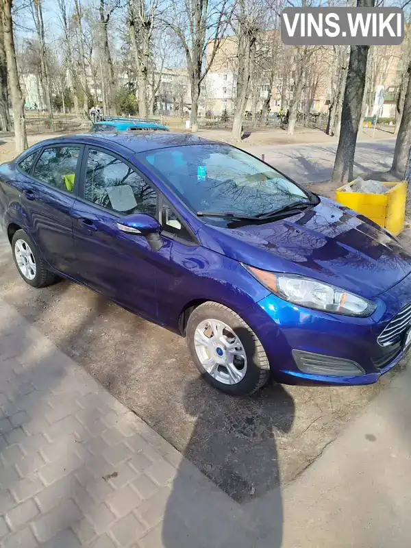 Седан Ford Fiesta 2016 1.6 л. Автомат обл. Київська, Фастів - Фото 1/8