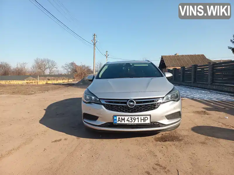 Универсал Opel Astra 2018 1.6 л. Ручная / Механика обл. Житомирская, Бердичев - Фото 1/21