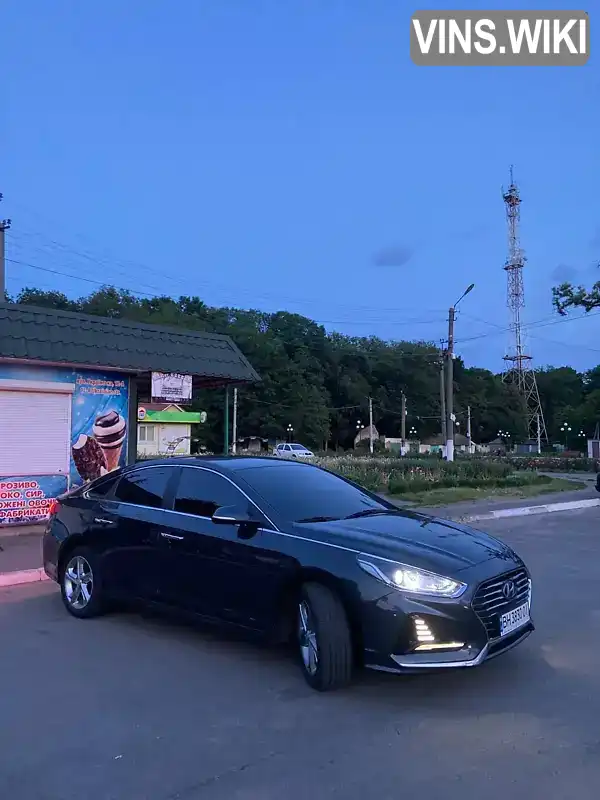 KMHE341DBJA421247 Hyundai Sonata 2017 Седан 2 л. Фото 2