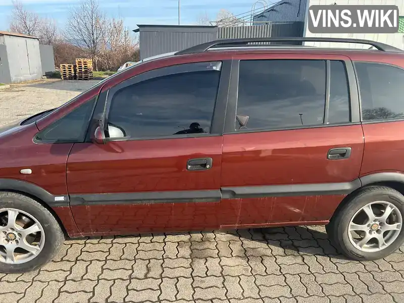 Минивэн Opel Zafira 2000 2 л. Ручная / Механика обл. Закарпатская, Ужгород - Фото 1/9