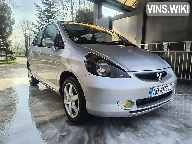 Хэтчбек Honda Jazz 2004 1.4 л. Вариатор обл. Закарпатская, Ужгород - Фото 1/14