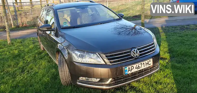 Универсал Volkswagen Passat 2012 1.6 л. Ручная / Механика обл. Запорожская, Запорожье - Фото 1/12