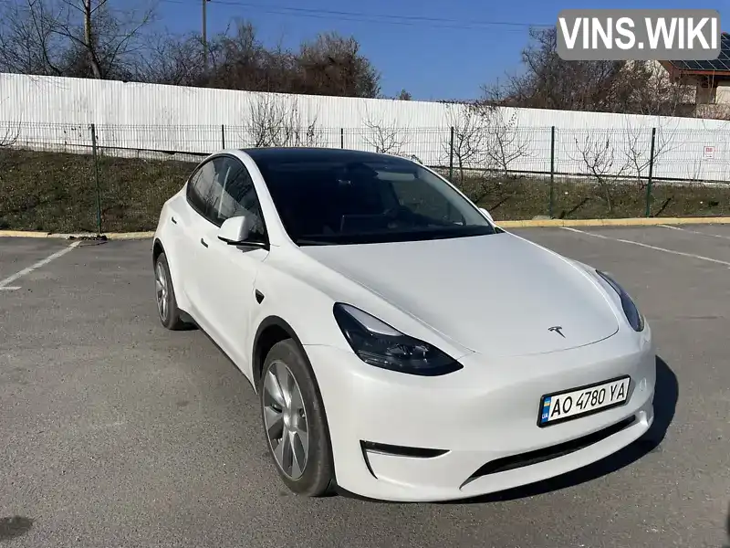 Позашляховик / Кросовер Tesla Model Y 2023 null_content л. Автомат обл. Закарпатська, Ужгород - Фото 1/12