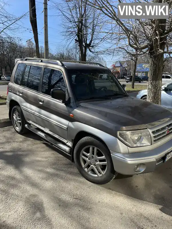 Внедорожник / Кроссовер Mitsubishi Pajero Pinin 2002 2 л. Автомат обл. Кировоградская, Кропивницкий (Кировоград) - Фото 1/10