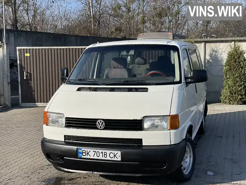 Мінівен Volkswagen Transporter 1998 1.9 л. Ручна / Механіка обл. Рівненська, Острог - Фото 1/21