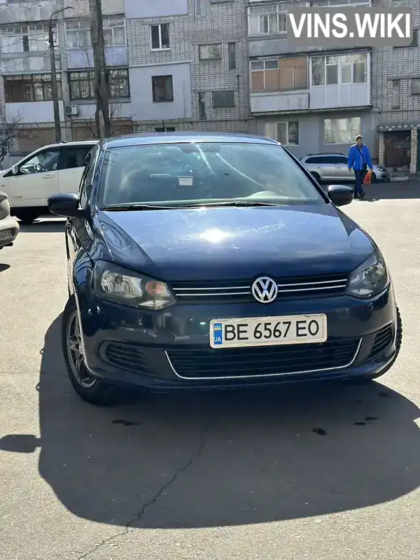 Седан Volkswagen Polo 2013 1.6 л. Ручна / Механіка обл. Миколаївська, Миколаїв - Фото 1/21