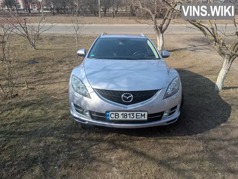 Универсал Mazda 6 2008 2.2 л. Ручная / Механика обл. Черниговская, Нежин - Фото 1/21