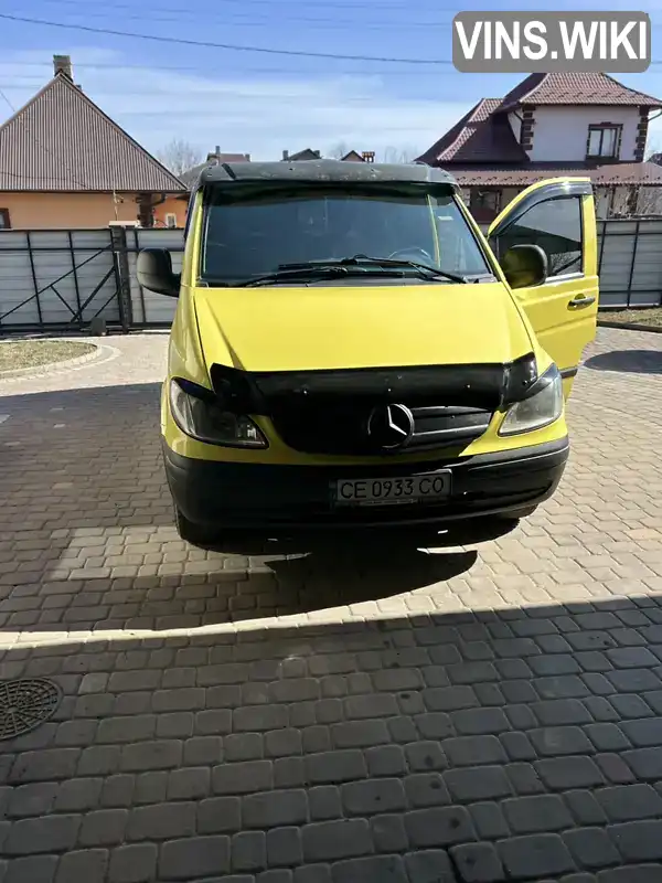 Мінівен Mercedes-Benz Vito 2004 2.2 л. Ручна / Механіка обл. Чернівецька, Сторожинець - Фото 1/18