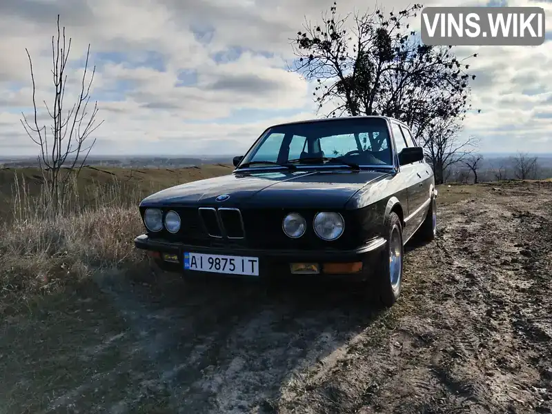 Седан BMW 5 Series 1985 2.5 л. Ручная / Механика обл. Полтавская, Лубны - Фото 1/21