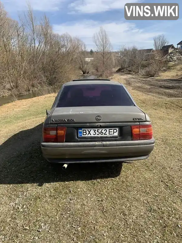 W0L000087N1035283 Opel Vectra 1992 Седан 2 л. Фото 4