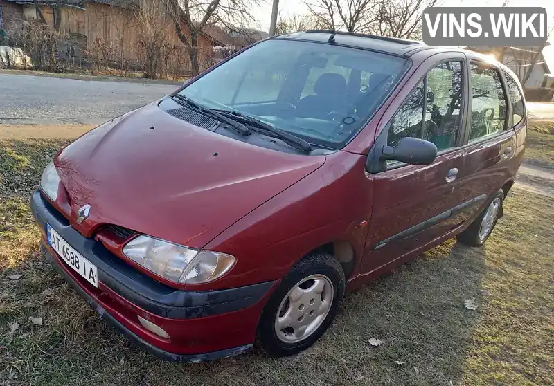 Мінівен Renault Megane Scenic 1998 1.6 л. Ручна / Механіка обл. Івано-Франківська, Коломия - Фото 1/13