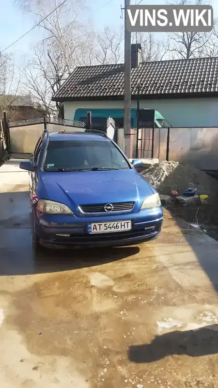 W0L0TGF3522005081 Opel Astra 2001 Універсал 1.6 л. Фото 1