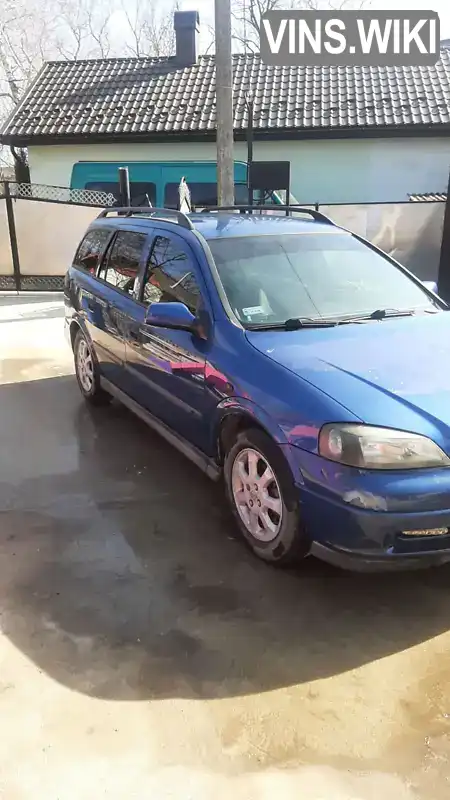 W0L0TGF3522005081 Opel Astra 2001 Універсал 1.6 л. Фото 3