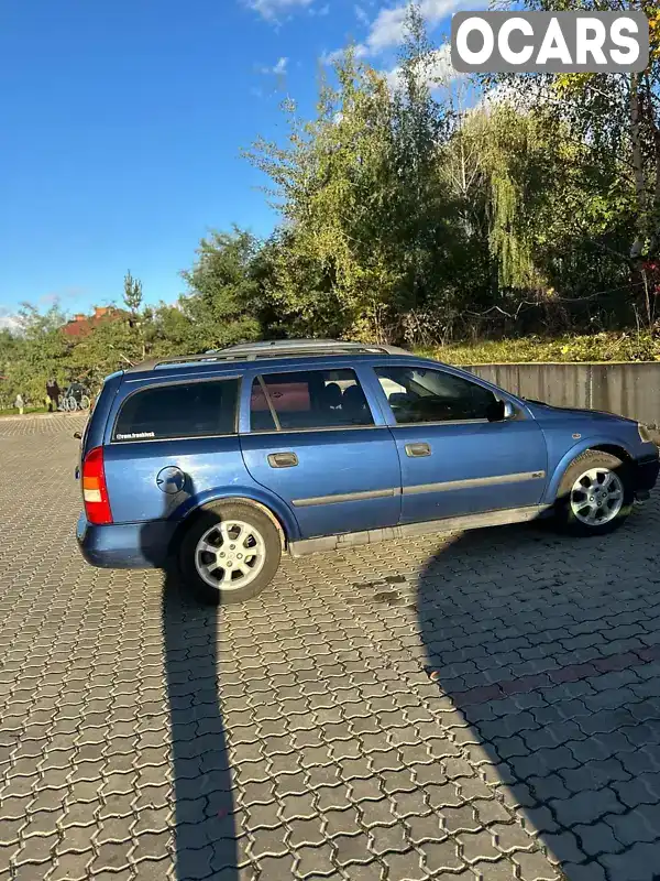 W0L0TGF3522005081 Opel Astra 2001 Універсал 1.6 л. Фото 9