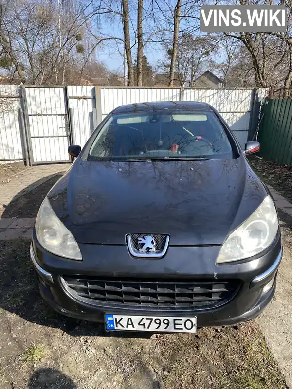 Седан Peugeot 407 2005 2 л. Ручна / Механіка обл. Київська, Київ - Фото 1/9