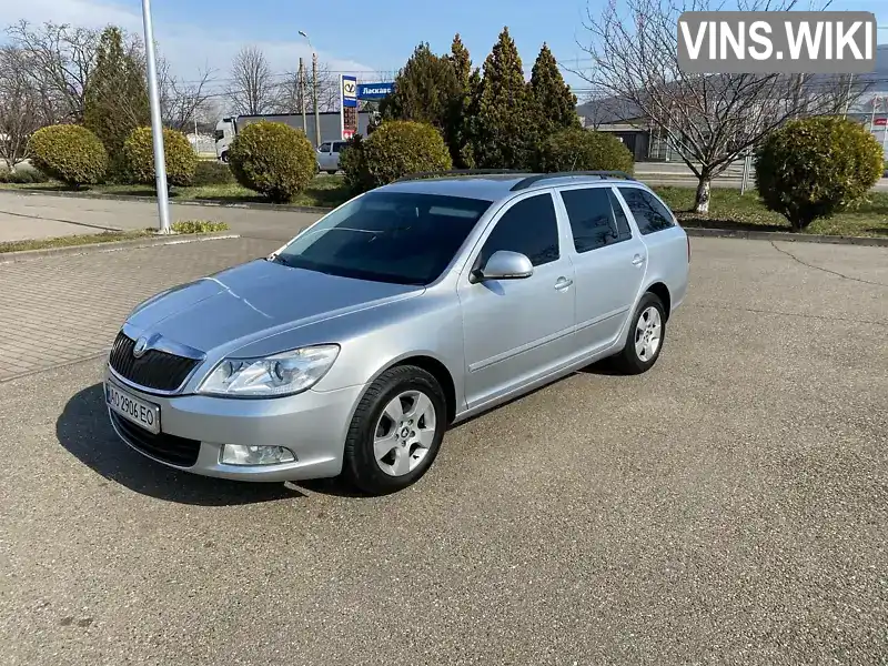 Универсал Skoda Octavia 2009 1.6 л. Ручная / Механика обл. Закарпатская, Берегово - Фото 1/14