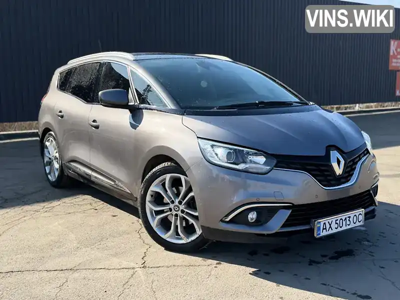 Минивэн Renault Grand Scenic 2017 1.5 л. Ручная / Механика обл. Полтавская, Полтава - Фото 1/21