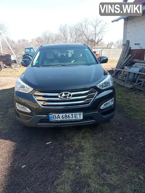 Внедорожник / Кроссовер Hyundai Santa FE 2013 2 л. Ручная / Механика обл. Кировоградская, Кропивницкий (Кировоград) - Фото 1/7