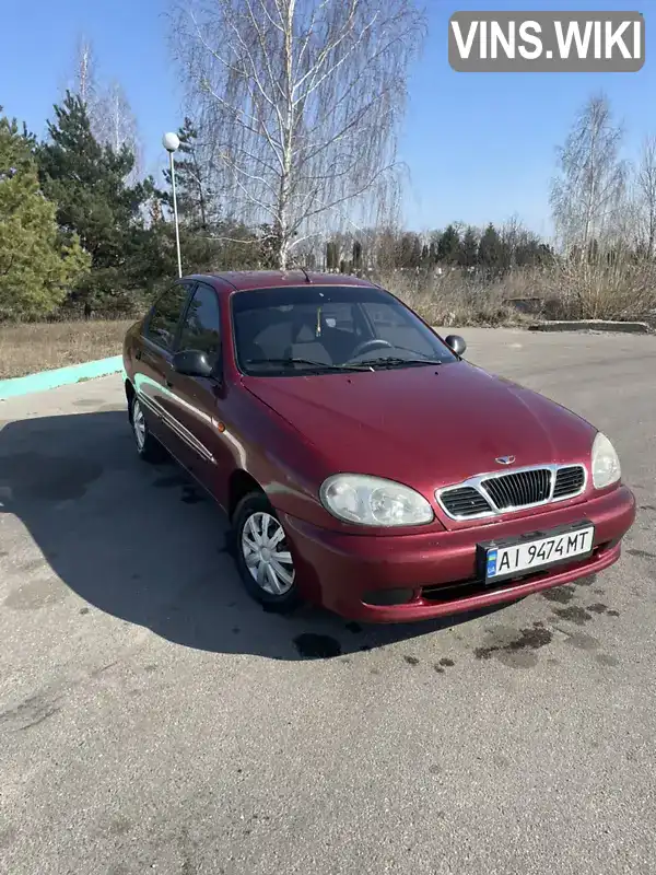 Седан Daewoo Lanos 2007 1.5 л. Ручна / Механіка обл. Київська, Володарка - Фото 1/21