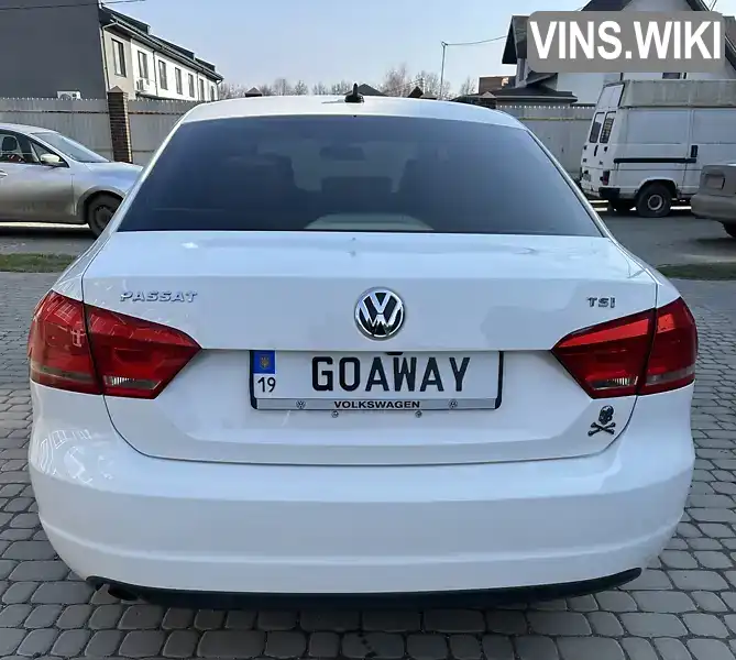 1VWAS7A36FC105811 Volkswagen Passat 2015 Седан 1.8 л. Фото 4